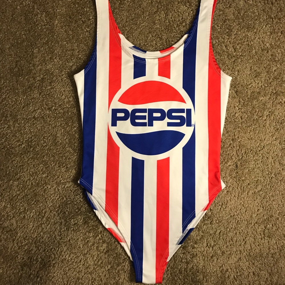 PEPSI Bodysuit Swimsuit